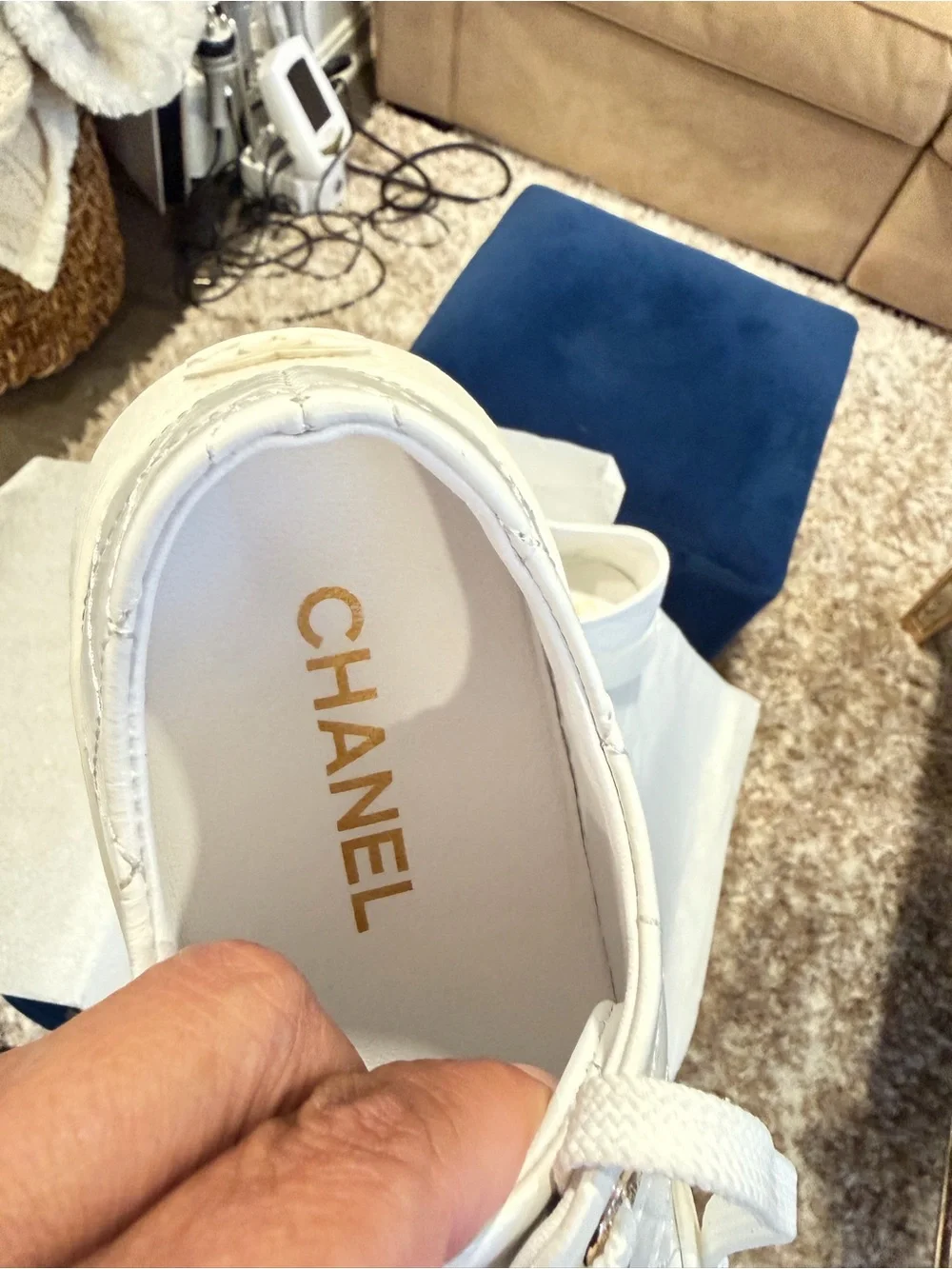 CHANEL luxury sneakers